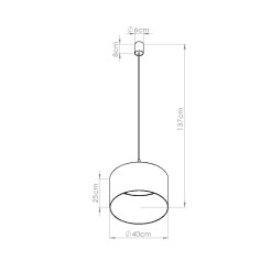 Lampa wisząca NEVIA marmur SL.1850