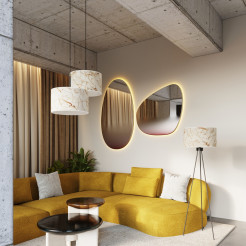 Lampa wisząca NEVIA marmur SL.1850