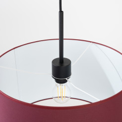 Lampa wisząca NEVIA burgund SL.1852