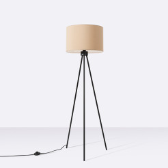 Lampa podłogowa NEVIA taupe SL.1853