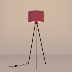 Lampa podłogowa NEVIA burgund SL.1856