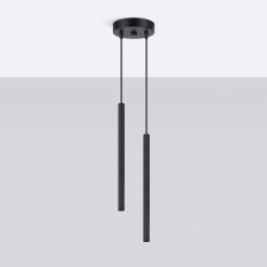 Lampa wisząca ARCHE 2P czarna SL.1867