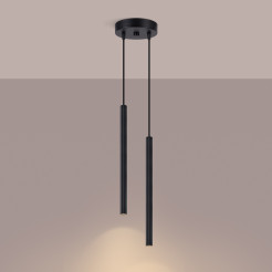 Lampa wisząca ARCHE 2P czarna SL.1867