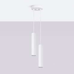 Lampa wisząca LAGOS 2P biała SL.1868