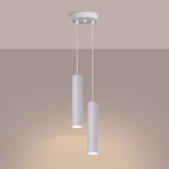 Lampa wisząca LAGOS 2P biała SL.1868