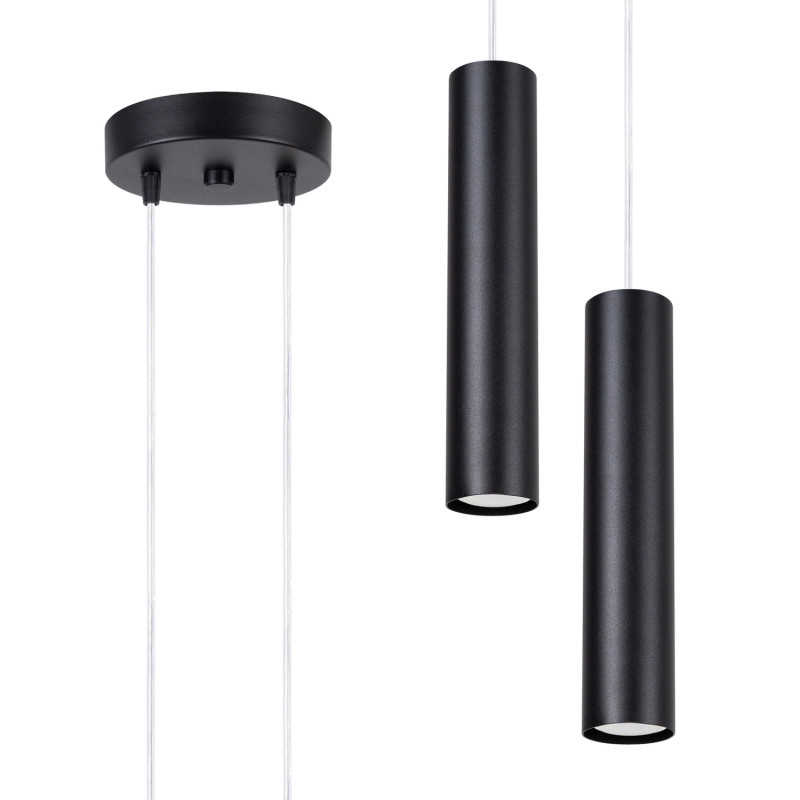 Lampa wisząca LAGOS 2P czarna SL.1869