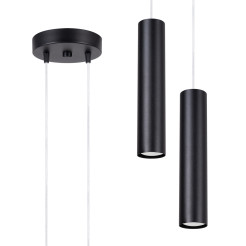 Lampa wisząca LAGOS 2P czarna SL.1869