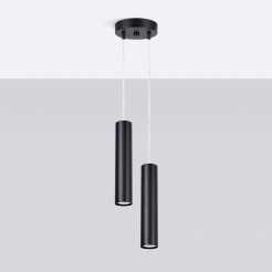Lampa wisząca LAGOS 2P czarna SL.1869