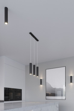 Lampa wisząca LAGOS 2P czarna SL.1869