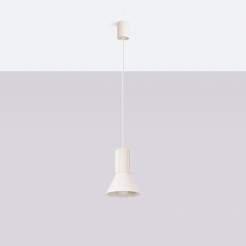 Lampa wisząca ESTRIA 1 beżowa SL.1870
