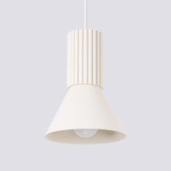 Lampa wisząca ESTRIA 1 beżowa SL.1870
