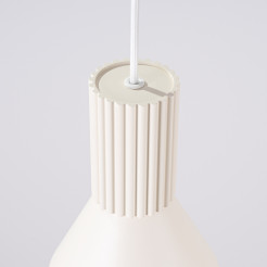 Lampa wisząca ESTRIA 1 beżowa SL.1870