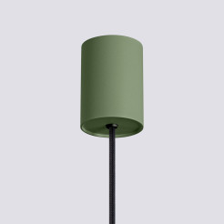Lampa wisząca ESTRIA 1 beżowa/zielona oliwka SL.1872