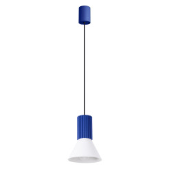 Lampa wisząca ESTRIA 1 biała/ultramaryna SL.1874