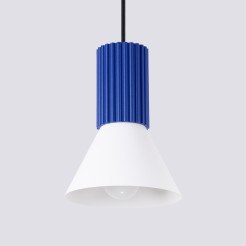 Lampa wisząca ESTRIA 1 biała/ultramaryna SL.1874