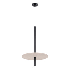 Lampa wisząca FELTRO 1 czarna/beżowa SL.1879