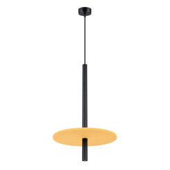 Lampa wisząca FELTRO 1 czarna/żółta SL.1880