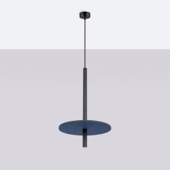 Lampa wisząca FELTRO 1 czarna/granatowa SL.1881