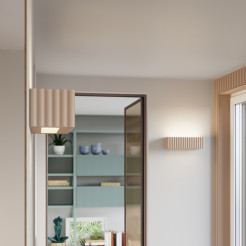 Kinkiet ceramiczny RIGATA taupe SL.1887