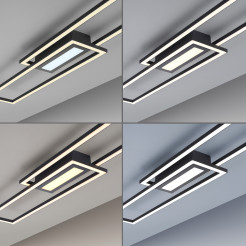 14696-18 ASMIN LAMPA SUFITOWA CZARNY
