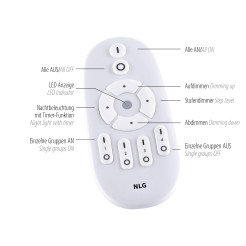 16533-18-O FLAT LAMPA SUFITOWA CZARNY