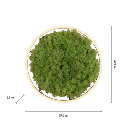 15391-66 GREEN RITUS LAMPA SUFITOWA NATURALNY MECH