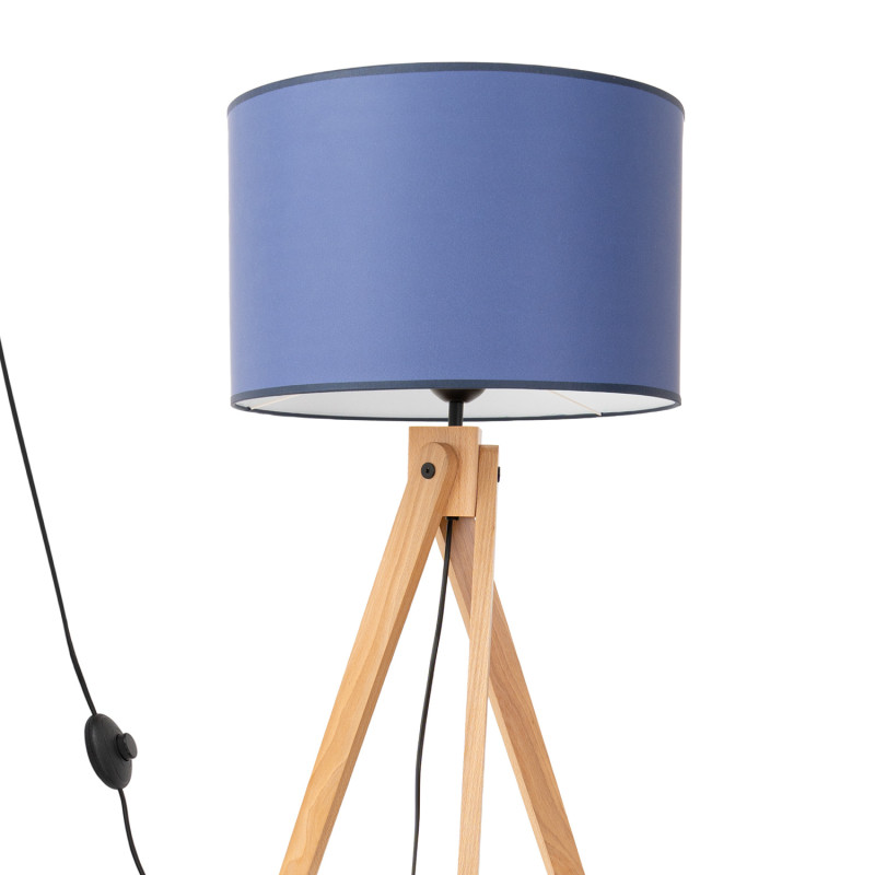Lampa podłogowa NATT granat SL.1906
