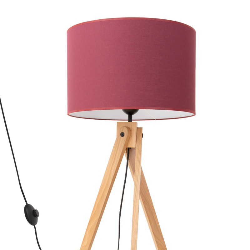 Lampa podłogowa NATT burgund SL.1907