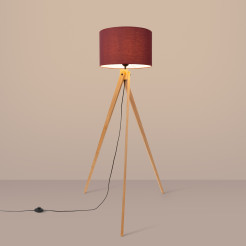 Lampa podłogowa NATT burgund SL.1907