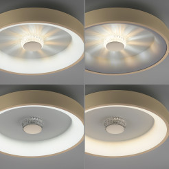 14384-60 VERTIGO LAMPA SUFITOWA MATOWY MOSIĄDZ