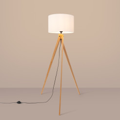 Lampa podłogowa NATT biała SL.1908
