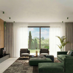 Plafon LAGOS 20 zielona oliwka SL.2077