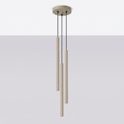 Lampa wisząca PASTELO 3P taupe SL.2119