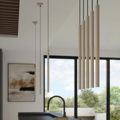 Lampa wisząca PASTELO 3P taupe SL.2119