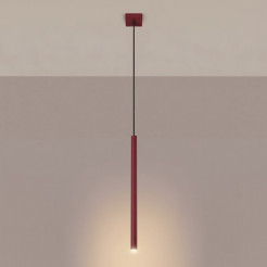 Lampa wisząca PASTELO 1 burgund SL.2121
