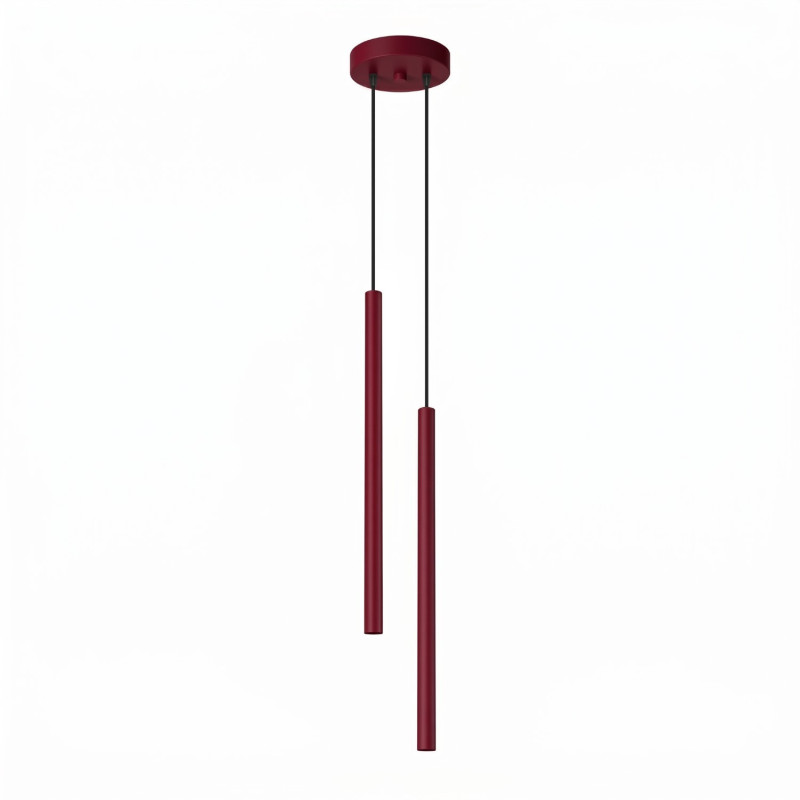 Lampa wisząca PASTELO 2 burgund SL.2122