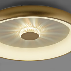 14386-60 VERTIGO LAMPA SUFITOWA MATOWY MOSIĄDZ
