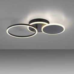 14116-18 SEVENT LAMPA SUFITOWA CZARNY
