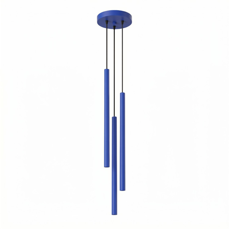 Lampa wisząca PASTELO 3P ultramaryna SL.2127