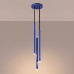 Lampa wisząca PASTELO 3P ultramaryna SL.2127