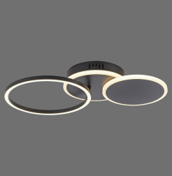 14116-18 SEVENT LAMPA SUFITOWA CZARNY