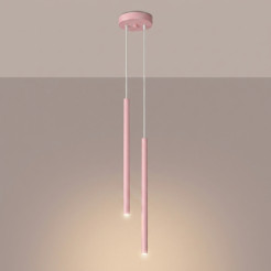 Lampa wisząca PASTELO 2 różowa SL.2130