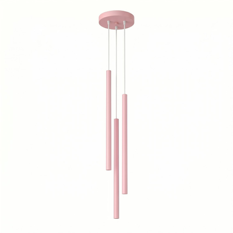 Lampa wisząca PASTELO 3P różowa SL.2131
