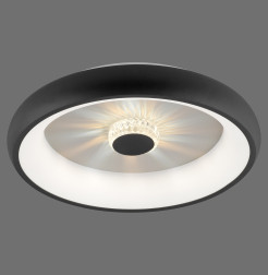 14384-18 VERTIGO LAMPA SUFITOWA CZARNY