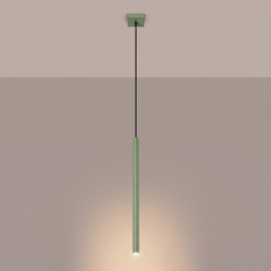 Lampa wisząca PASTELO 1 szałwiowa SL.2133
