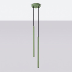 Lampa wisząca PASTELO 2 szałwiowa SL.2134