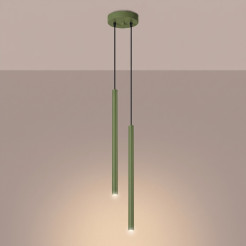 Lampa wisząca PASTELO 2 szałwiowa SL.2134