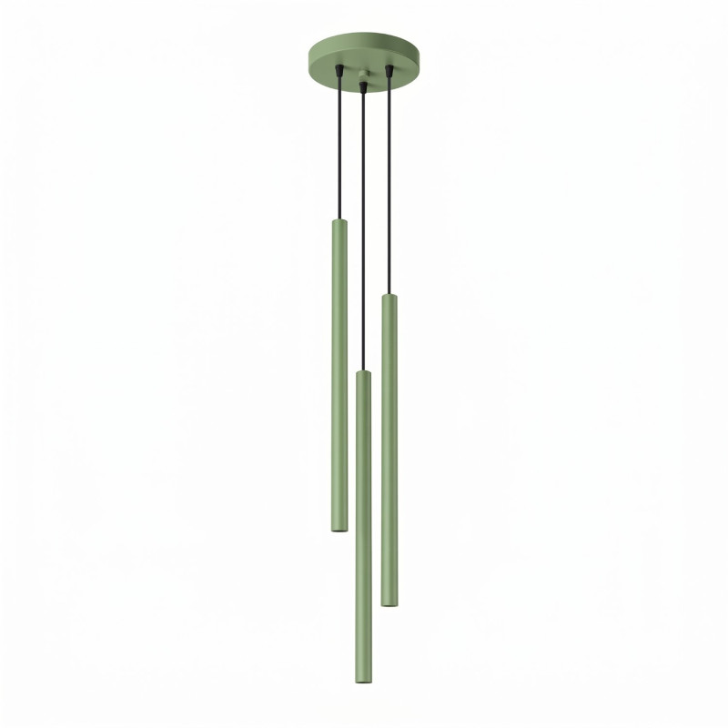 Lampa wisząca PASTELO 3P szałwiowa SL.2135