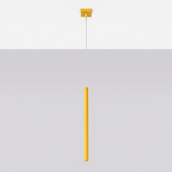 Lampa wisząca PASTELO 1 żółta SL.2137