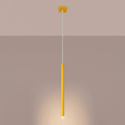 Lampa wisząca PASTELO 1 żółta SL.2137